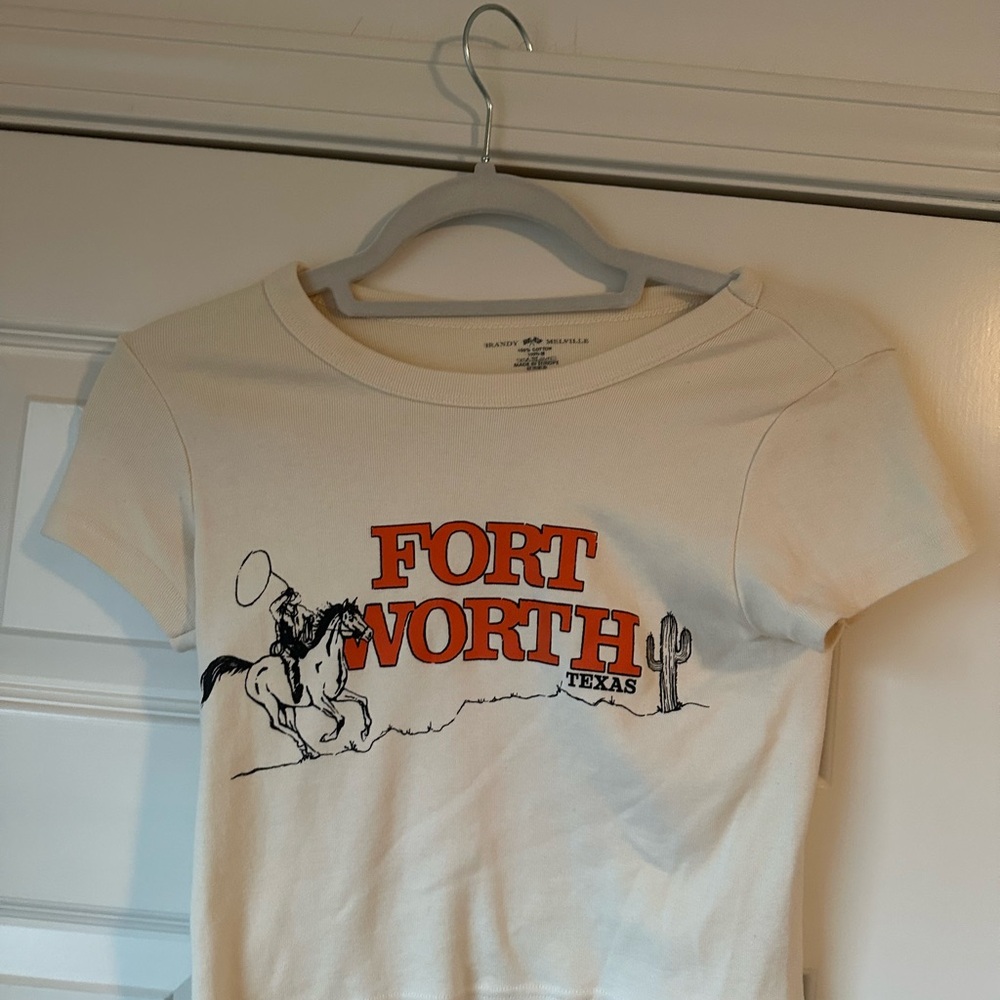 Fort Worth Texas Cream T-Shirt